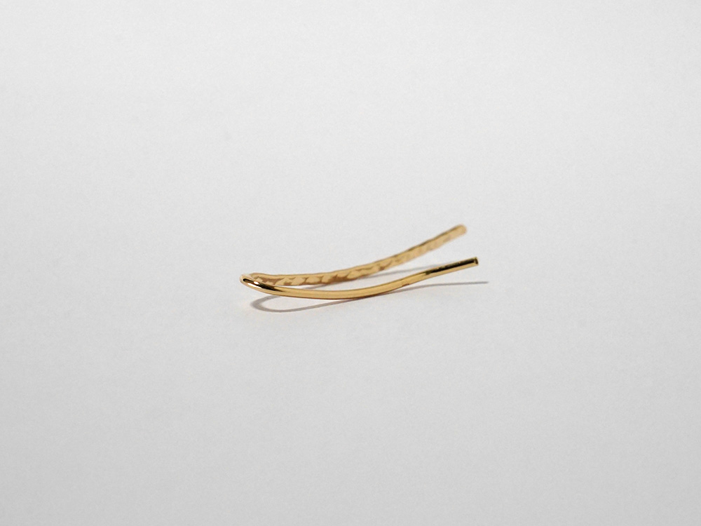 K18 ベント ピアス rph43544623の画像