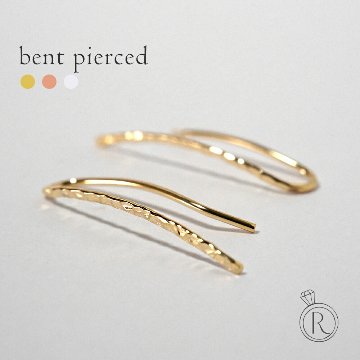 K18 ベント ピアス rph43544623の画像