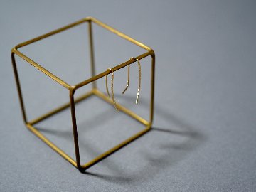 K18 ベント ピアス rph43544623の画像