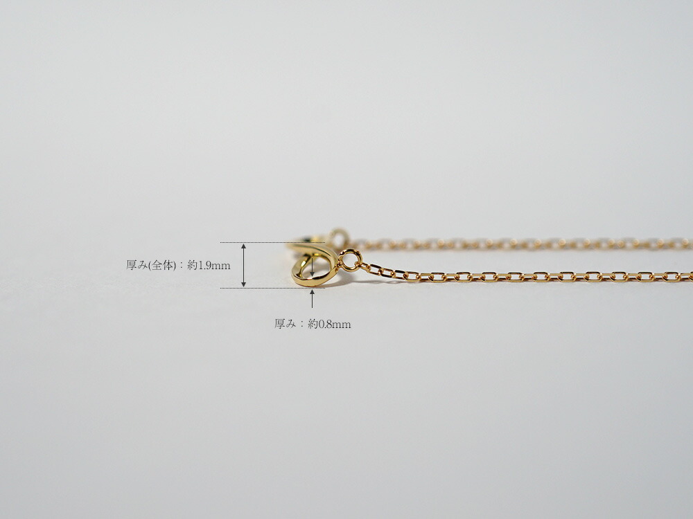 K18 インフィニティ ネックレス rph63486121の画像