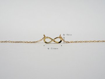 K18 インフィニティ ネックレス rph63486121の画像