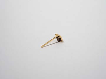 K18 カラーストーン スクエア ピアス rph43680123の画像