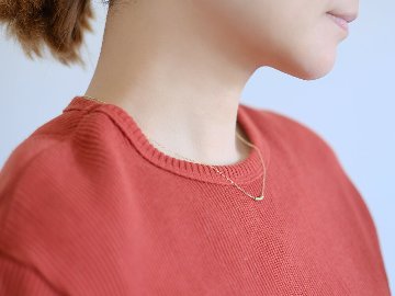 K18 tenten ネックレス rpw100421の画像