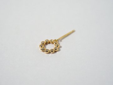 K18 ダイヤモンド フラメント ピアス rph48987123の画像
