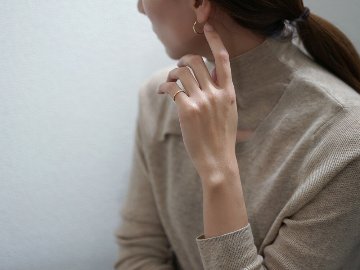 K18 アフロディテ ダイヤモンド ピンキーリング rph25984022の画像