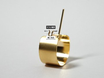 K18 オビ フープピアス rph43679023の画像