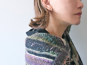 K18/Pt トリニティ フープピアス rph43030923の画像