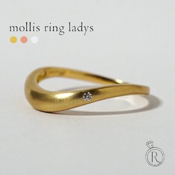 K18 モリス リング レディース （ペア対応） rph27042622の画像