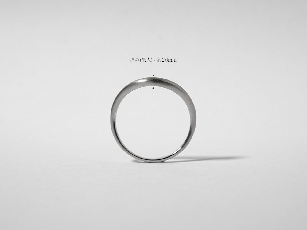 K18 モリス リング メンズ （ペア対応） rph27042522の画像