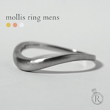 K18 モリス リング メンズ （ペア対応） rph27042522の画像