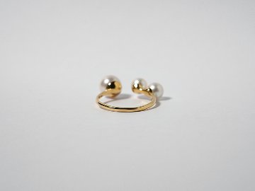 K18 アコヤ パール リング rph26589422の画像