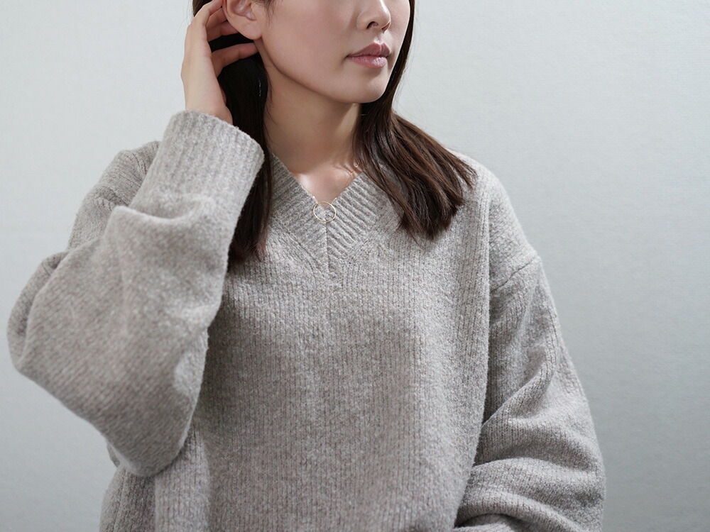 K18 サークル ネックレス rph66642921の画像