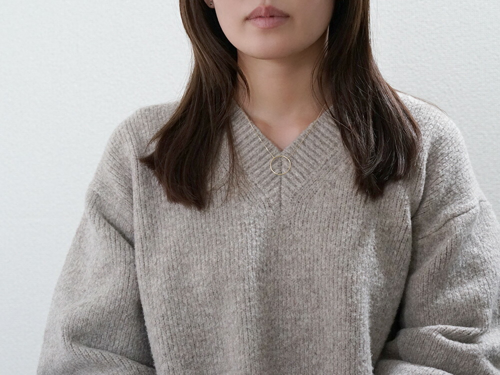 K18 サークル ネックレス rph66642921の画像