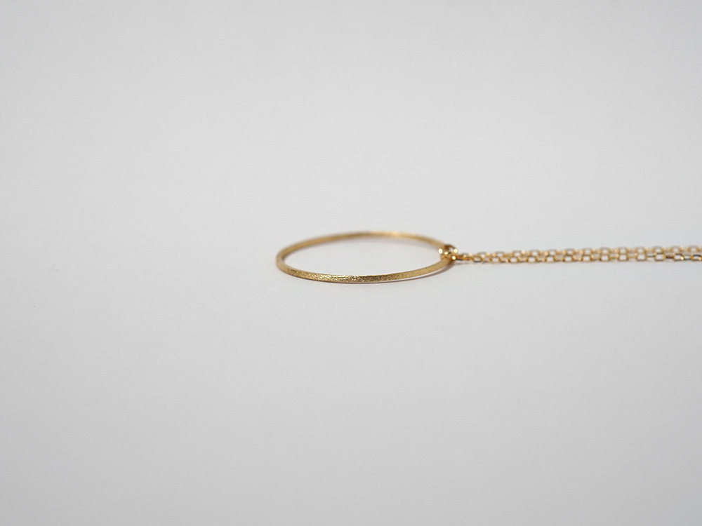 K18 サークル ネックレス rph66642921の画像