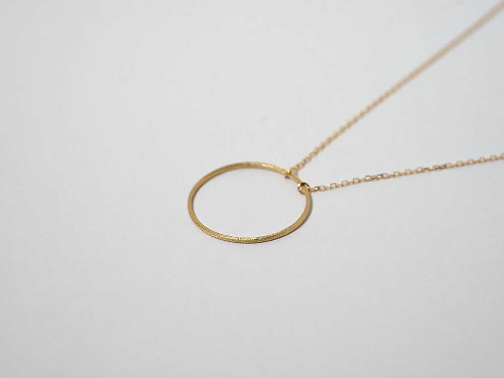 K18 サークル ネックレス rph66642921の画像