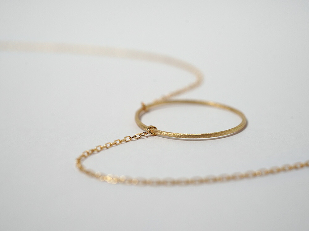 K18 サークル ネックレス rph66642921の画像