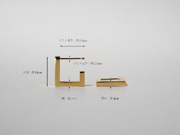 K18 フック ピアス rph46709023の画像