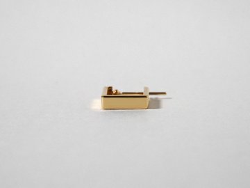 K18 シャープ フープピアス rph43651823の画像