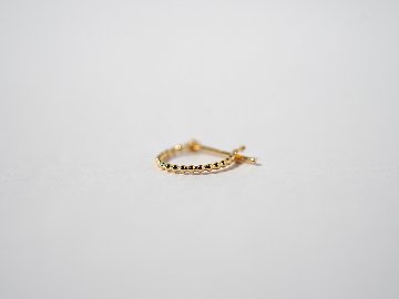 K18 プリュイ プチ フープピアス 10mm rph43651723の画像