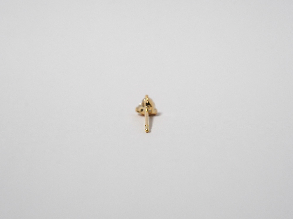 K18 ハート ダイヤモンド ピアス 0.2ct rph48598723の画像
