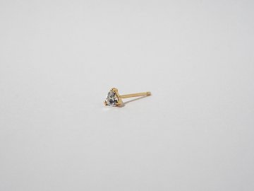 K18 ハート ダイヤモンド ピアス 0.2ct rph48598723の画像