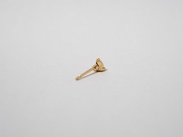 K18 ハート ダイヤモンド ピアス 0.2ct rph48598723の画像