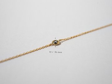 K18 ダイヤモンド ブレスレット 0.1ct The pavilion rpaub724の画像