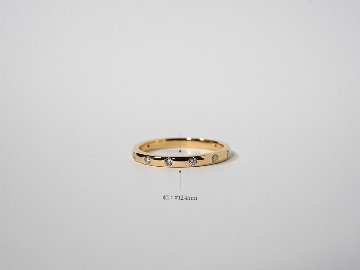 K18 Ten ダイヤモンド リング rph28331122の画像