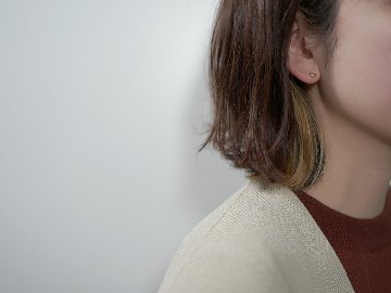 K18 プランプ ハート ピアス rpacp227423の画像
