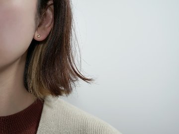 K18 プランプ ハート ピアス rpacp227423の画像