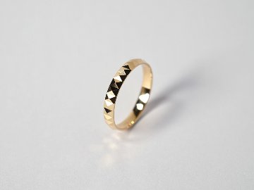 K18 スタッズ リング rpaprg2922の画像