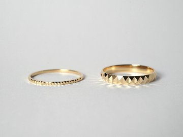 K18 スタッズ リング rpaprg2922の画像