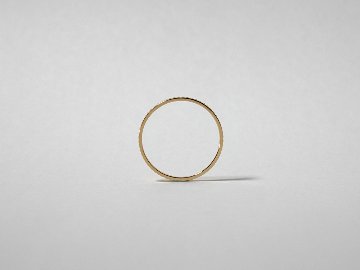 K18 タイニー スタッズ リング