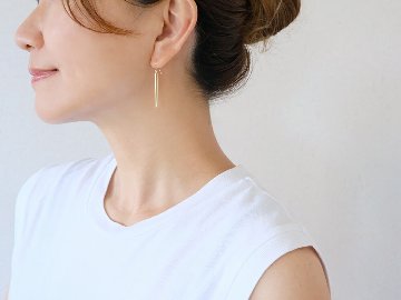 K18 ロッド ピアス rpa2250423の画像