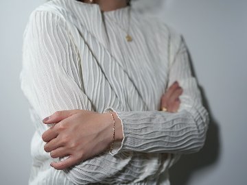 K18 スクリューチェーン ブレスレット 1.9mm rpu101324の画像