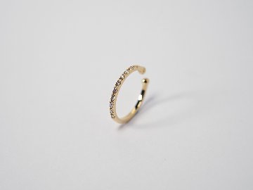 【片耳販売】 K18 ダイヤモンド エタニティ イヤーカフ 0.1ct rph55962823の画像