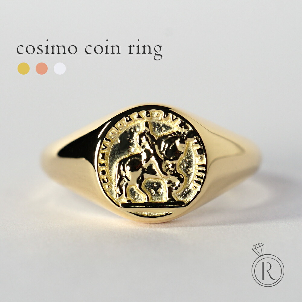 K18 コジモ コイン リング rpa3451722の画像