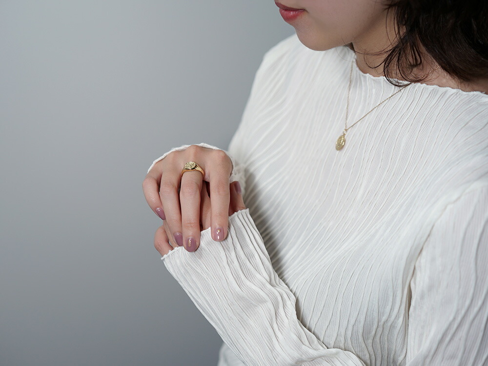 K18 コジモ コイン リング rpa3451722の画像