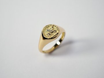 K18 コジモ コイン リング rpa3451722の画像