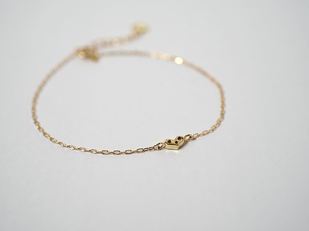 K18 ダイヤモンド カタリナ ハート ブレスレット rpayp1597224の画像