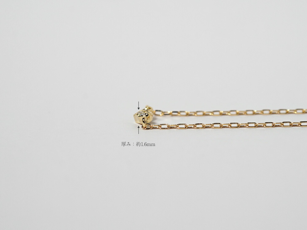 K18 ダイヤモンド カタリナ ハート ブレスレット rpayp1597224の画像