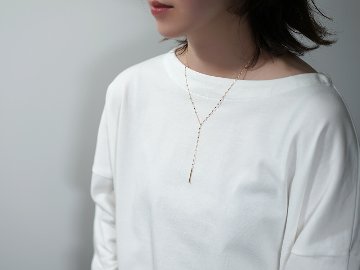K18 エクレア ラリエット チェーン ネックレス rph63469721の画像