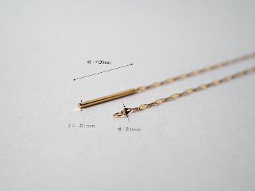 K18 エクレア ラリエット チェーン ネックレス rph63469721の画像