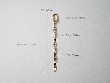 K18 エクレア チェーン ペンダントトップ rph63453621の画像