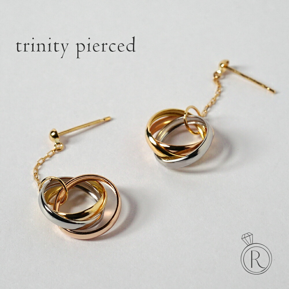 カ‍ル‍テ‍ィ‍エ‍ トリニティ ピアス Cartier カルティエ トリニティ ピアス (Cartier/ピアス