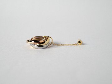 K18/Pt トリニティ ピアス rph43674823の画像