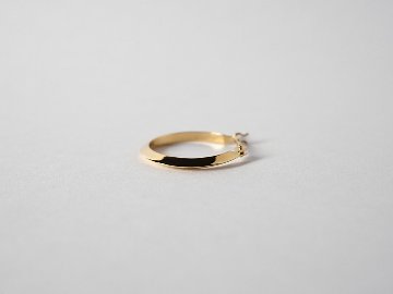 K18 ピーク フープピアス rph43584423の画像
