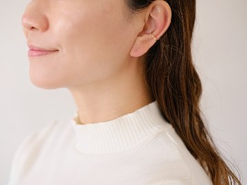 【片耳販売】 K18 ツチメ イヤーカフ rph55957823の画像