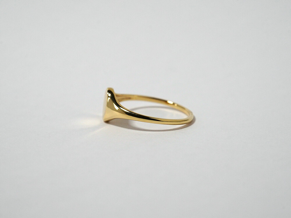 K18 シグネット オーバル リング rph15964122の画像