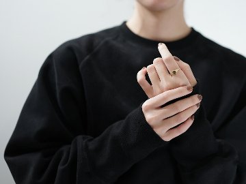 K18 シグネット オーバル リング rph15964122の画像